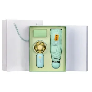 Gift Set พัดลมมือถือและร่มพับ